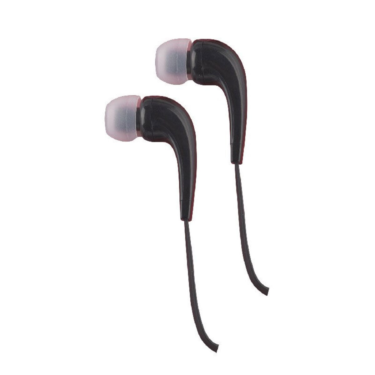 RCA HP161BK Stereo InEar Earbuds with Silicone Tips Black